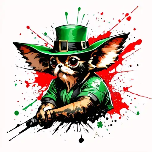 Gizmo Leprechaun Decepticon tattoo design idea