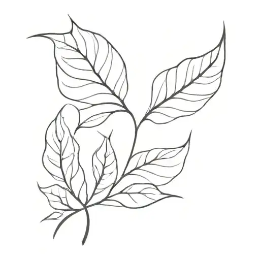 fall tattoo design idea