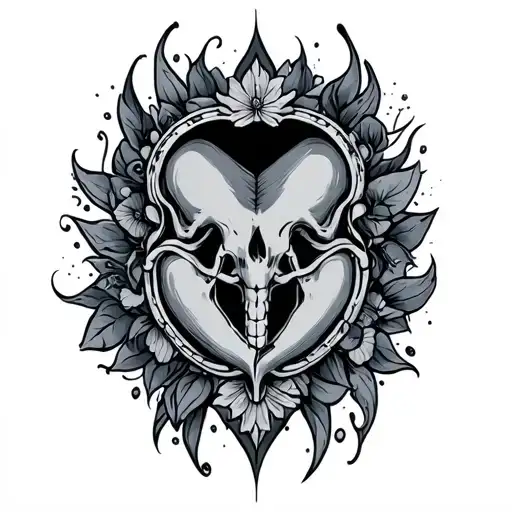 Pubic tattoo design idea