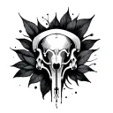 Pubic tattoo design idea