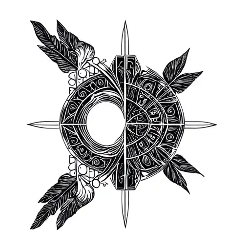 theia Greek goddess tattoo design idea