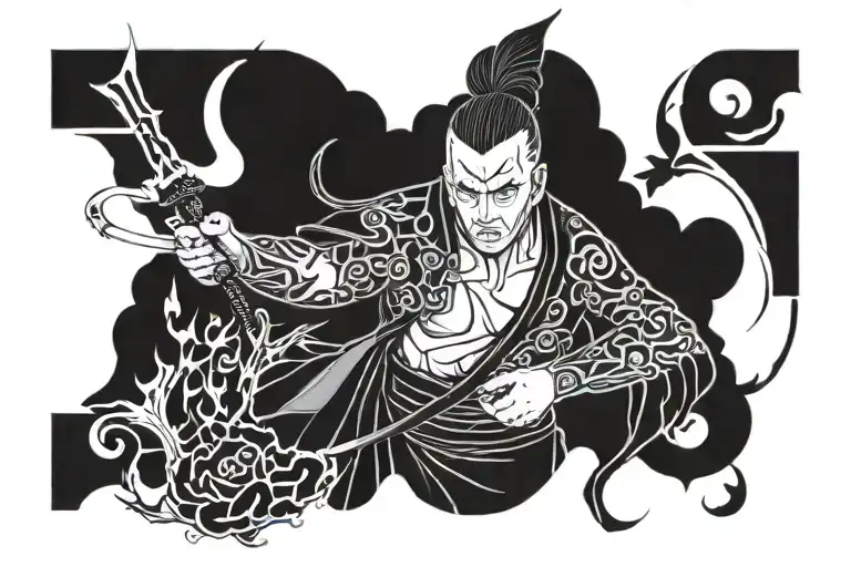 Hidan tattoo design idea