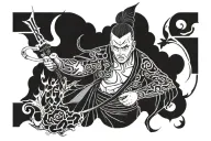 Hidan tattoo design idea
