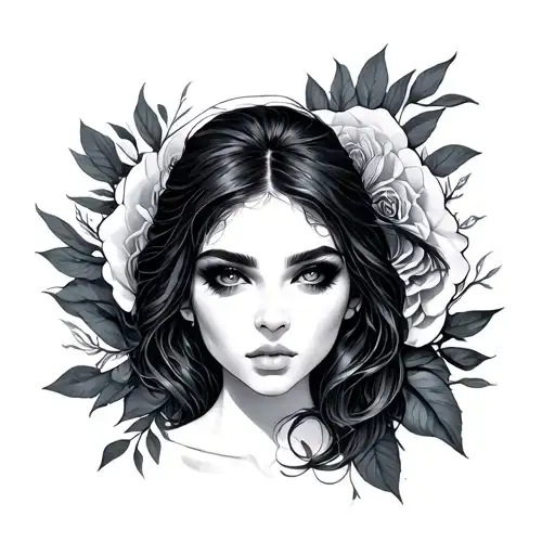 Selene tattoo design idea
