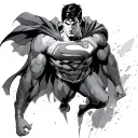 Superman tattoo design idea