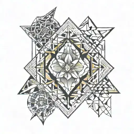 dmt trip inspired tattoo tattoo design idea