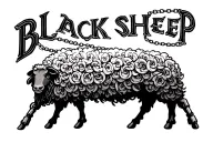 "Black sheep" gypsy chain links tattoo design idea