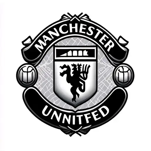 Manchester United logo and Shannon rfc logo  tattoo design idea