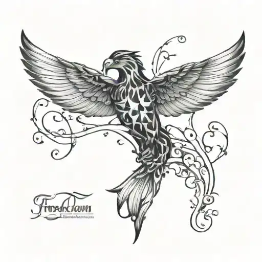 Freedom tattoo design idea