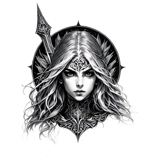 Throne Of Glass tattoo design idea
