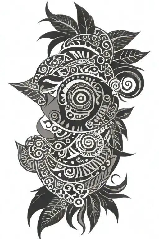 philippine tribal patterns tattoo design idea