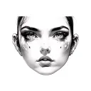 Filler Space tattoo design idea