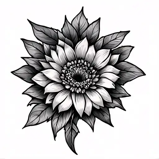 Stick Poke tattoo design idea