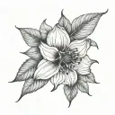 Belladonna tattoo design idea