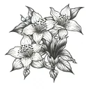 Belladonna tattoo design idea