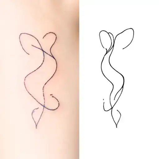  tattoo symbolizes miscarriage of twins tattoo design idea