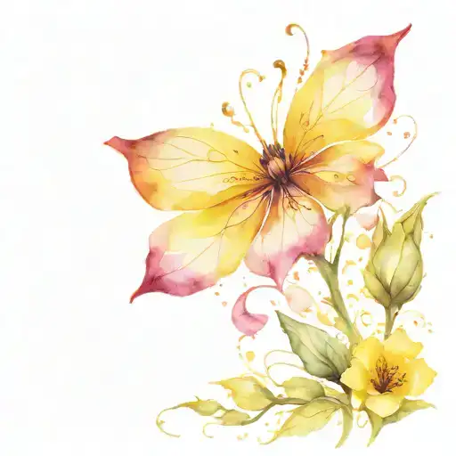 yellow by coldplay tattoo design idea