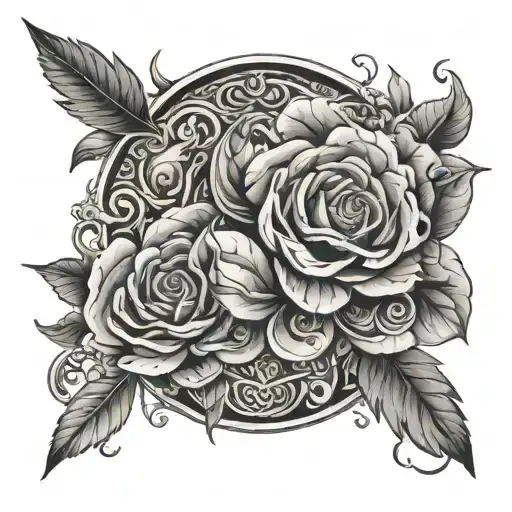 Enduring tattoo design idea