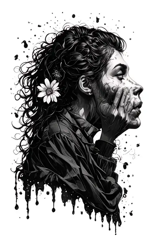 The journey goes likeAt first I was an introvert fellow and so scared of the world and I was not knowing what world was tattoo design idea