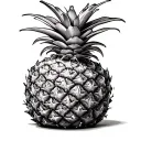 swingers pineapple tattoo design idea