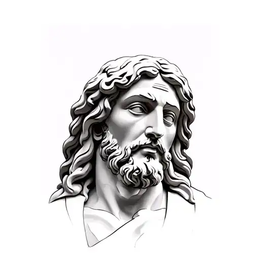Jesus Rio de Janeiro statue tattoo design idea