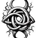 Witches Knot tattoo design idea