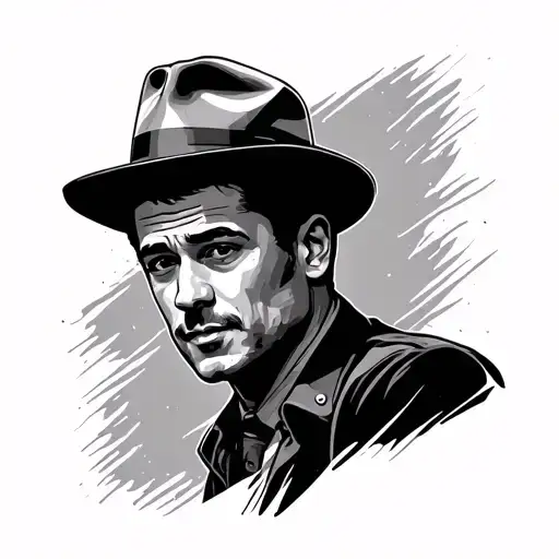 actor film producer tattoo design idea