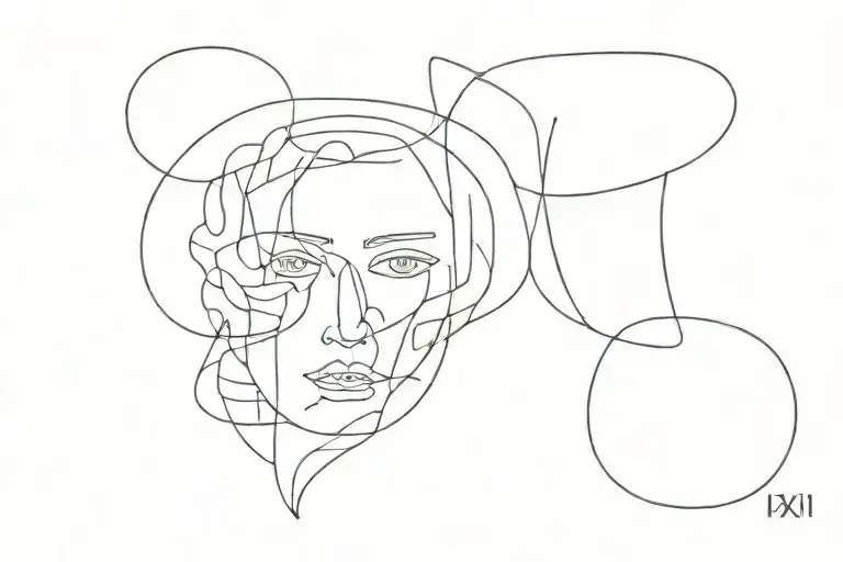 VI • XXI • MCMXCVIII tattoo design idea