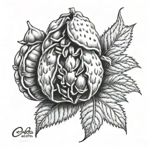 ohio state buckeye nuts Ohio tattoo design idea