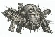 Fallout New Vegas tattoo design idea
