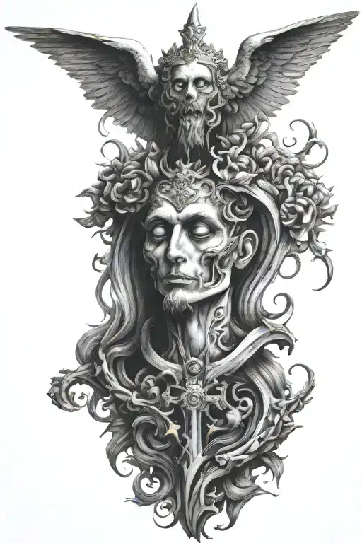 the divine comedy tattoo design idea