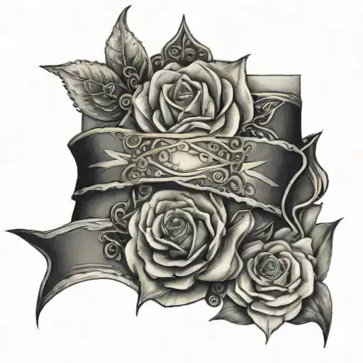 Garter Belt tattoo design idea