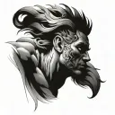 Adonis tattoo design idea