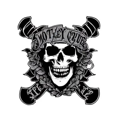 Motley Crue tattoo design idea