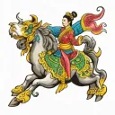 shen yun tattoo design idea