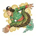 shen yun tattoo design idea