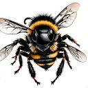 Bumble Bee tattoo design idea