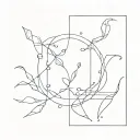 weird ones incorporated tattoo design idea