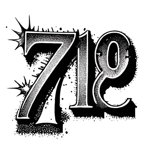 "7/10/23" date 7 10 millimeter socket with spark tattoo design idea