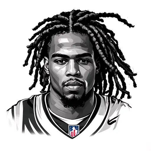 Jalen Hurts tattoo design idea