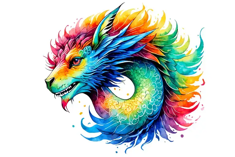 Kasi Viswanathan in Tamil mythical creature tattoo design idea