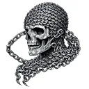 Chain Mail tattoo design idea