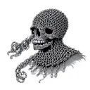 Chain Mail tattoo design idea