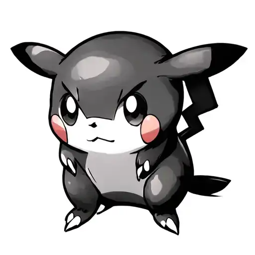 Pikachu tattoo design idea