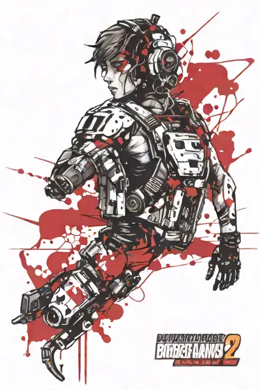 Borderlands 2 tattoo design idea