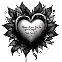 Proverbs 4:23 "Above all else, guard your heart, for everything you do flows from it" on a fancy lock  tattoo design idea
