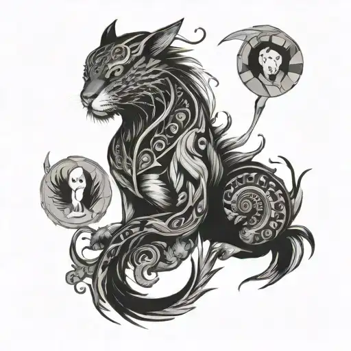 Momo tattoo design idea