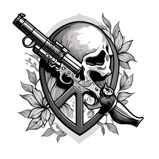 Peacemaker tattoo design idea