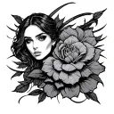 Nsfw tattoo design idea