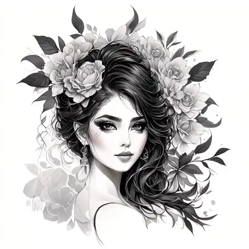 Kanchan tattoo design idea